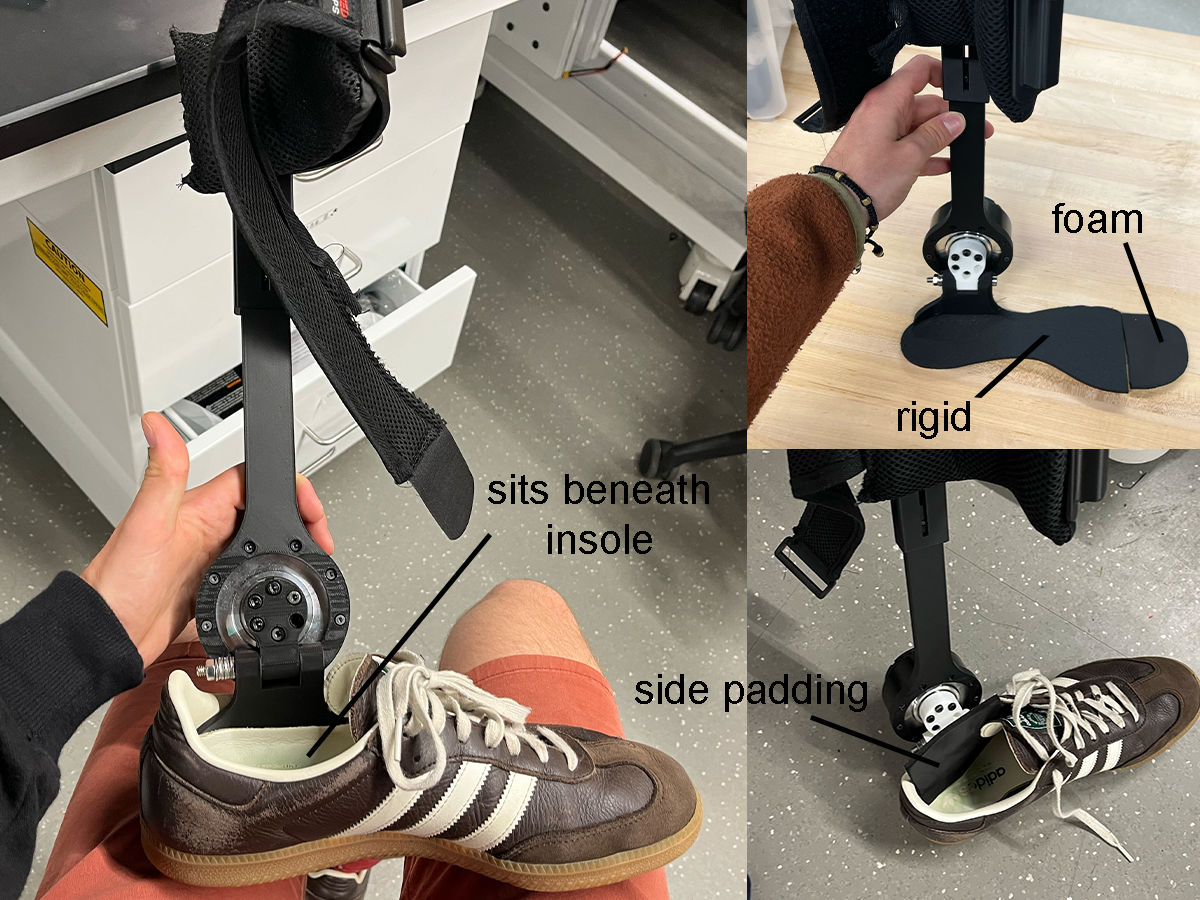 Insertable footplate concept