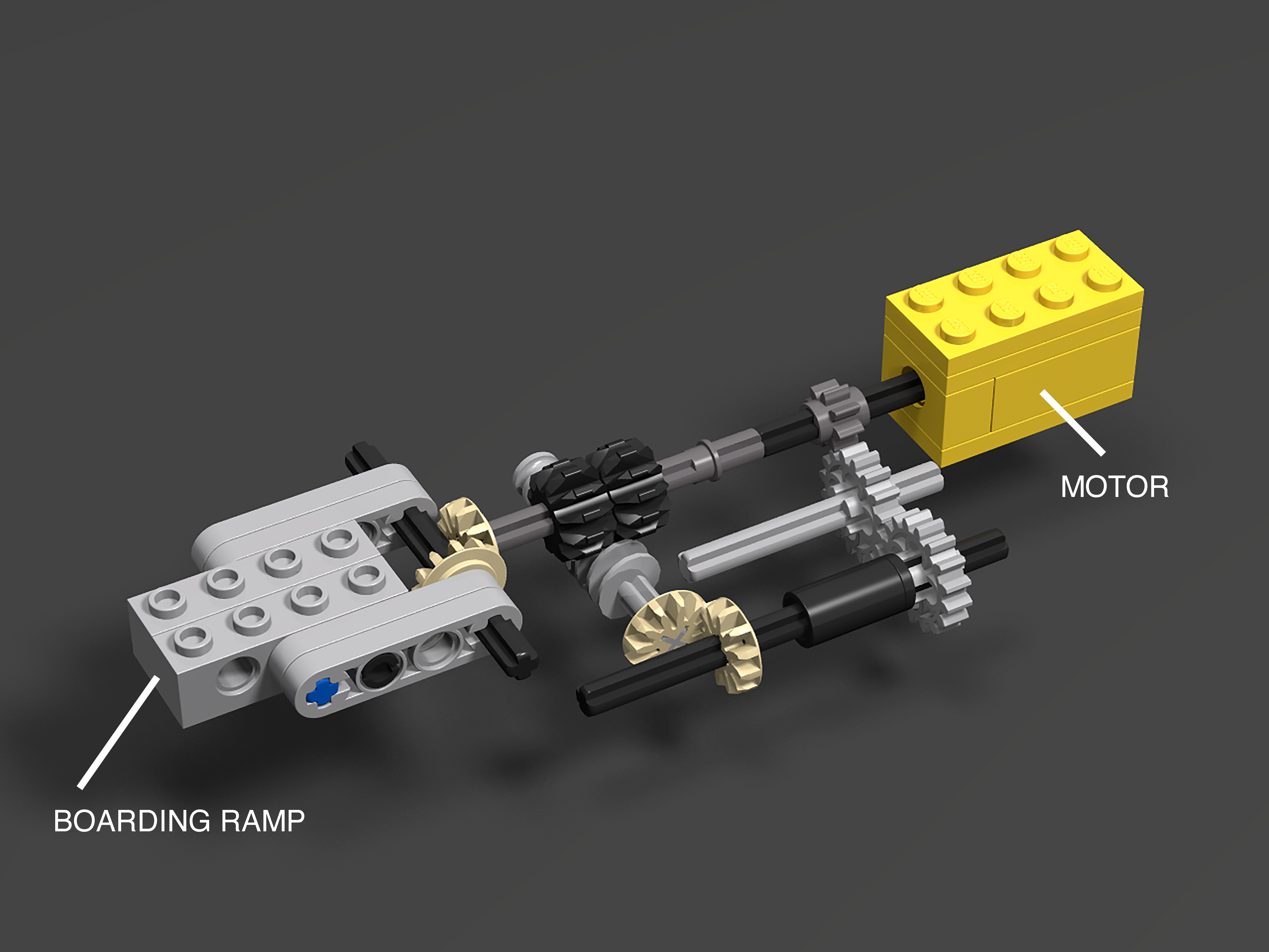 R2-D2 Board Ramp Mechanism